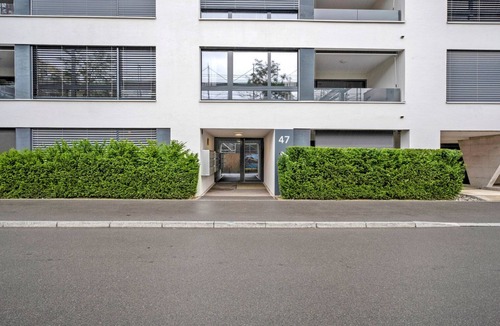 Glattbrugg Apartment | Luxe Opfikon 4.5 Room w/Storage & W/D, 2 mins to Market, by Blueground