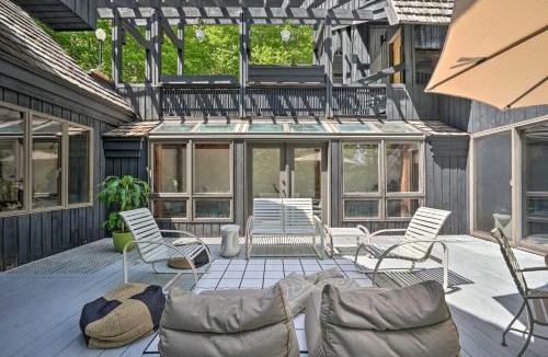 Plymouth House | Luxe Plymouth Chalet w/Indoor Pool & 3 Decks!