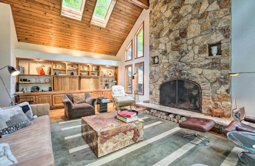 Plymouth House | Luxe Plymouth Chalet w/Indoor Pool & 3 Decks!