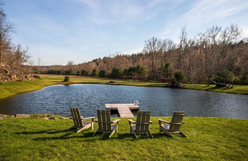 Town of Marbletown House | Luxe Riverfront Estate w/Private Hiking