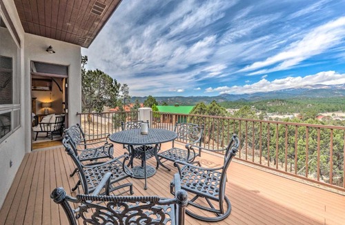 Ruidoso House | Luxe Ruidoso Home w/Hot Tub + Mountain Views