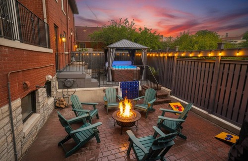 Old Louisville House | Luxe Victorian Escape UL/Downtown Hot Tub Firepit Pool Speakeasy Luxe Amenities