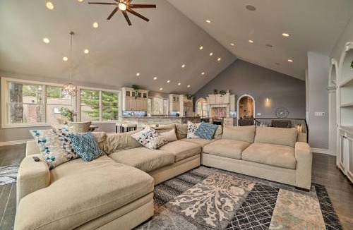 West Branch House | Luxe Waterfront Home with Private Lake Access!