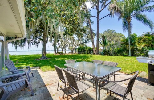 Tavares House | Luxe Waterfront Oasis w/Dock - Direct Lake Access