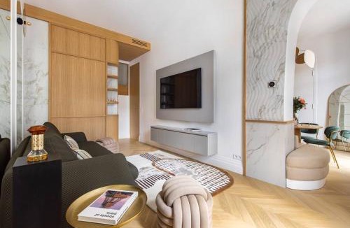 Quartier de la Plaine-de-Monceaux Apartment | Luxueuse Suite # 2 Chambres # Wagram # Paris 17