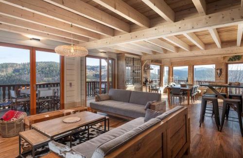 Le Tholy Ski Chalet | Luxueux chalet avec vue sur les pistes et le Hohneck