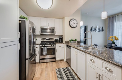 Roseville Apartment | Luxurious 2 -Bedroom Apartment: King Bed + Private Garage
