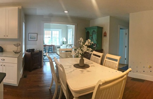 Cedar Bushes House | Luxurious 5 bedroom Get Away. Only 600 steps away from Private Manomet Beach.