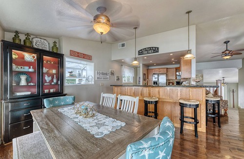 Harbor House | Luxurious Beach Escape: Private Beach Access, Hot Tub & Gourmet Kitchen