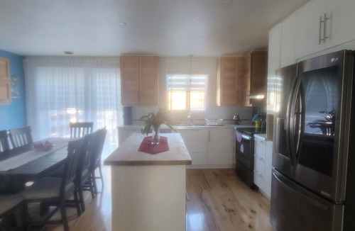 Blainville House | Luxurious Bedroom with Queen Bed & Full Bath.n
