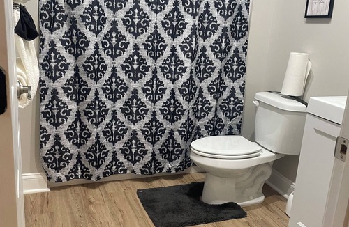 Jonesboro Apartment | Luxurious Brand-New 1BR Apartment – Modern and Open floor plan with fire pit!