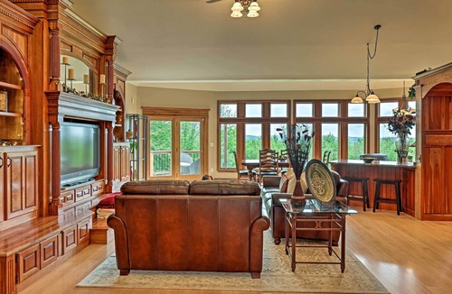 Rushville House | Luxurious Finger Lakes Home w/ Game Room & Deck!