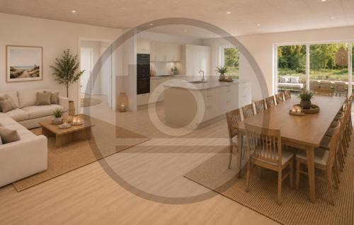 Øer Strand House | Luxurious Home In Ebeltoft With Sauna