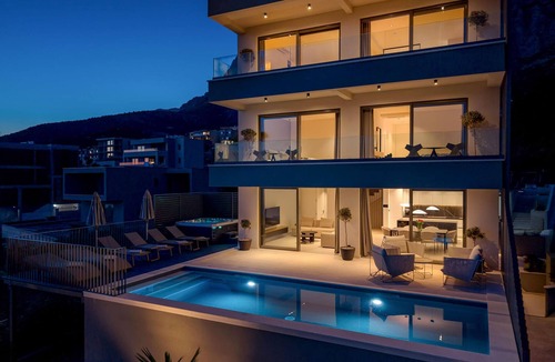 Zelenka House | Luxurious home in Makarska with sauna