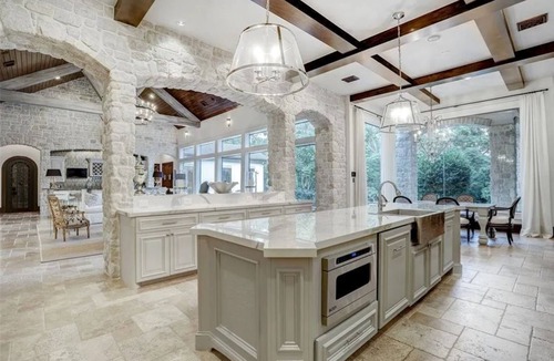 Washington Ave./ Memorial Park House | luxurious home with Pool, Hot Tub, Fitness Room, Theater and separate Casita.