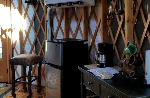 Flower Mound House | Luxurious Lakefront Yurt Rental for a Romantic Getaway near Grapevine, Texas