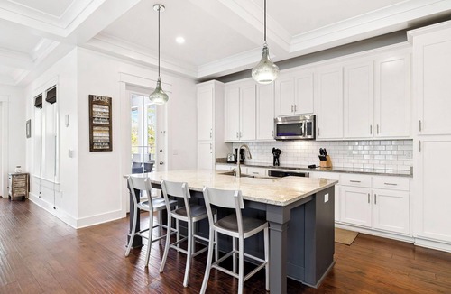 Seacrest Beach House | Luxurious Retreat with screened porch, chef's kitchen, 6 bikes, near Lagoon Pool