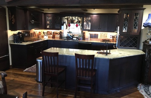 Timberline Ski Chalet | Luxurious, rustic, private vacation home with great view.