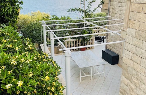 Okrug Gornji Villa | Luxurious Seaside Spa Villa with old Mediterranean Olive Garden Sauna & Pool