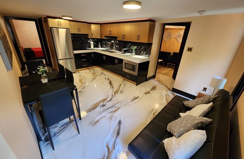 Cambridge House | Luxurious Walkout Basement, with pool side and sunset