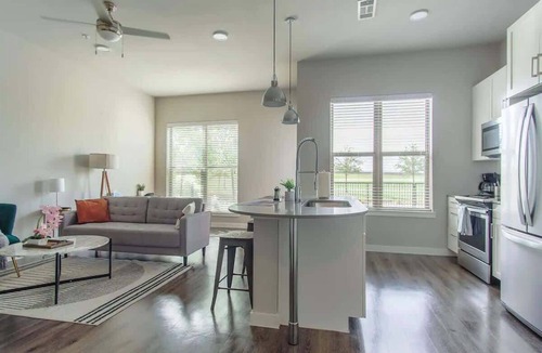 Allen Apartment | Luxury 1BR King Suite Pool + Gym + Parking - B