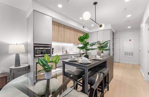 D Street - West Broadway Apartment | Luxury 1BR Next to Broadway Southie 3693
