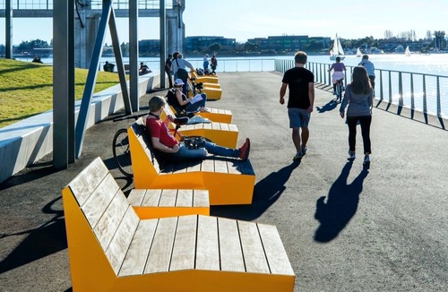 East Peralta Apartment | Luxury 1BR with Water Views, Pool and Garage