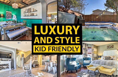 Buda House | ❤ Luxury 2,800 Sq Ft Home ★ Fast Wifi ★ Hot Tub ❤