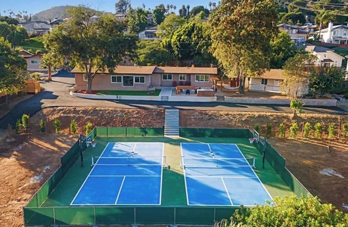 Midway House | Luxury 2 Unit Home: Private Pool, Hot Tub & Games!