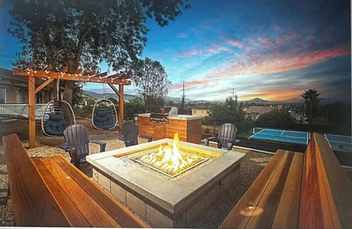 Midway House | Luxury 2 Unit Home: Private Pool, Hot Tub & Games!