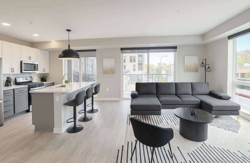 Uptown Apartment | Luxury 2BR Uptown Retreat | Steps from Bde Maka