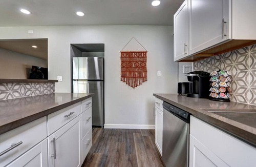 Rancho Oakey House | Luxury 3-bed home near the Strip w/a poker table