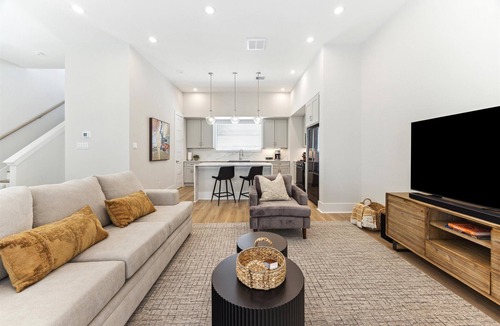 Spring Branch Central House | Luxury 3 Story Home Spring Branch EV Ready Garage