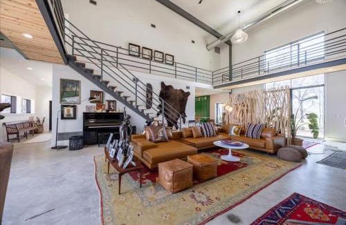 Krugerville House | Luxury 316 Acre Barndo Retreat Near PGA Frisco!