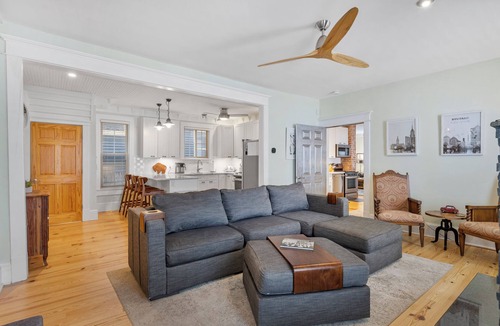 Front Park House | Luxury 3BR, 2 Full + 2 Half Baths/Walk to Elmwood/Garage/EV Charger/AC