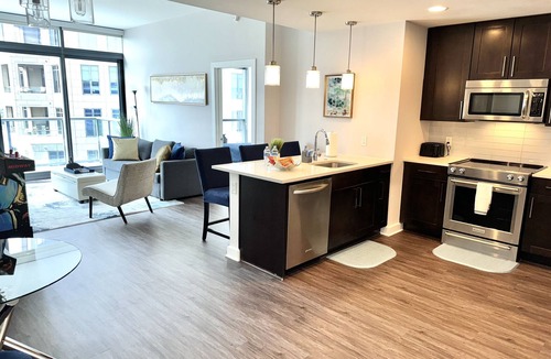 North Buckhead Apartment | Luxury 3BR Buckhead Penthouse/Pool/Balcony/Walk to Lenox,Phipps Plaza & Marta