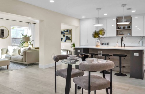 Saddlebrook House | Luxury 3BR Pool Home | Bikes, Lanai, Fire Pit | 1-Month Minimum Stay