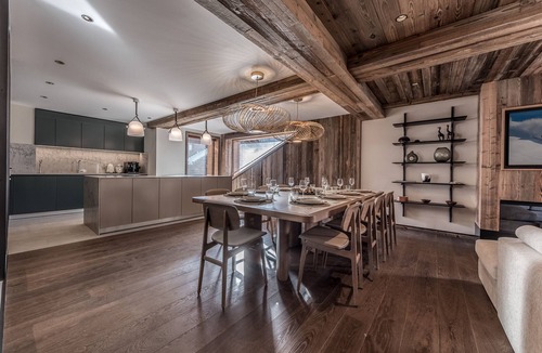 Meribel Centre Apartment | Luxury 4-bedroom apartment with 5* concierge, mountain view