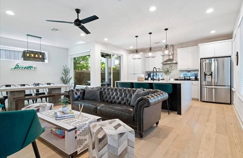 Swede Hill House | Luxury 4BR East Austin Home w/Pool & Game Room