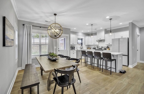 Greenville House | Luxury 4BR Home with Screened Porch & Fenced Yard