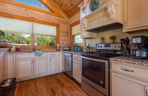 Makanda Cabin | Luxury 4BR Log Cabin Near SIU & Wine Trail