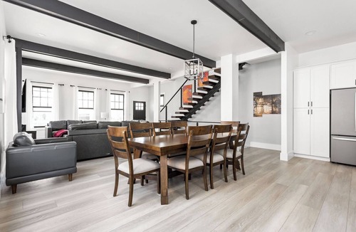 Meridian-Kessler House | Luxury 4BR Retreat Walkable Game & Media Room