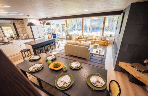 Crested Butte South House | Luxury 4BR Riverfront Home with Hot Tub Near Ski