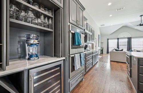 McKinney House | Luxury 4BR Smart Home w/Pool, Spa, Media Room & Pet-Friendly Yard