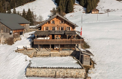 Chateau-d'Oex Ski Chalet | Luxury 5 Bedroom panoramic Chalet - Near Gstaad