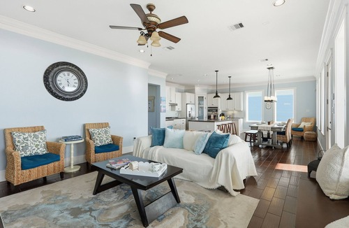 Beachside Village House | Luxury 5BR on 2nd Row | Stunning Water Views