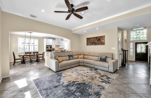 Alden Bridge House | Luxury 5BR w/Pool & Hot Tub | Sleeps Groups | ~35 Min to NRG Stadium World Cup