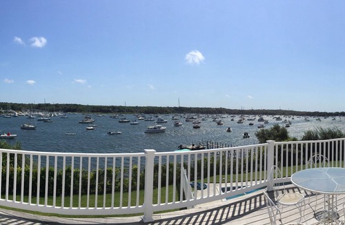 Pocasset House | LUXURY 5BR WATERFRONT BEACH POOL DECKS DOCK PANOR WATERVIEWS. TWO PRIMARY SUITES