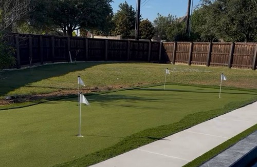 Frisco House | luxury 6br pool home - putting green - gym - sleeps 20