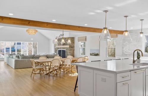 Falmouth House | Luxury 7BR Retreat with Pond & Ocean Views, Steps from Beach & Downtown Falmouth